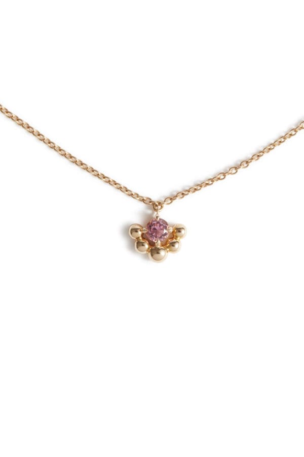 Collier Fidji Or Rose