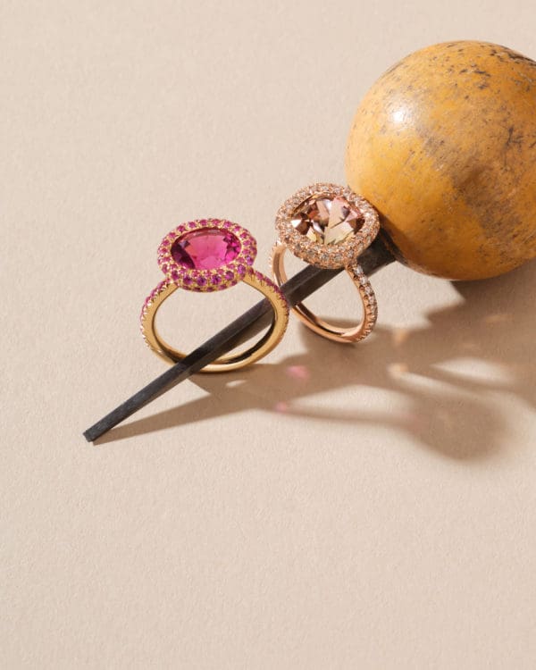 Bague Positano Tourmaline Rubellite - Image 4