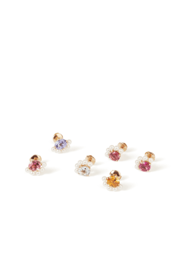 Boucle d'oreille Padma Mini Or Rose