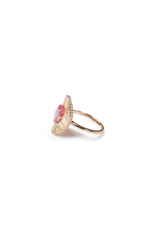 Bague Alba Spinelle Rose - Image 2
