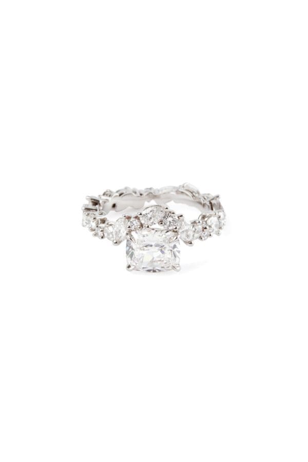Bague Baku Or Blanc Diamants