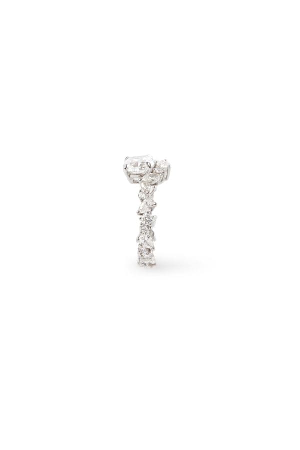 Bague Baku Or Blanc Diamants - Image 6