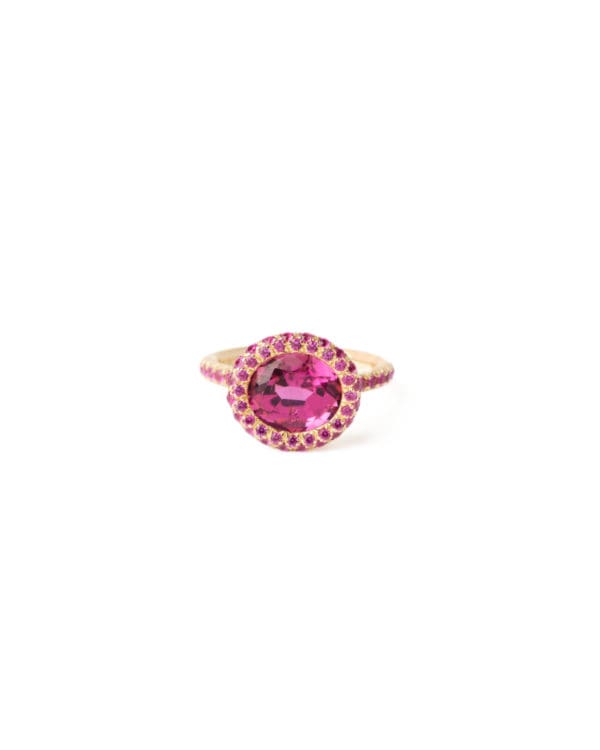 Bague Positano Tourmaline Rubellite - Image 2
