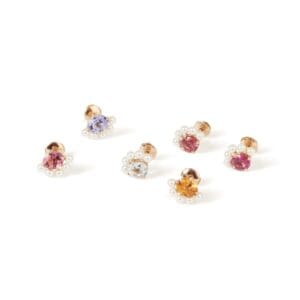Boucle d'oreille Padma Mini Or Rose