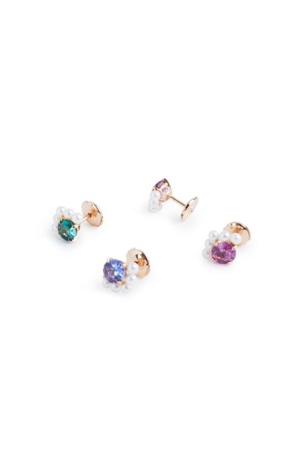Boucle d'oreille Padma Mini Or Rose - Image 6