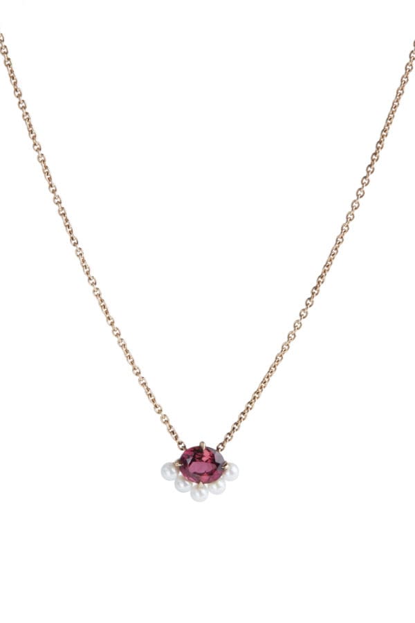 Collier Padma Mini Or Rose - Image 4