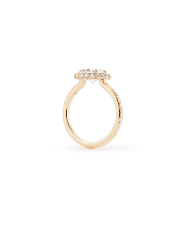 Bague Capri Or Rose Diamants – Image 2