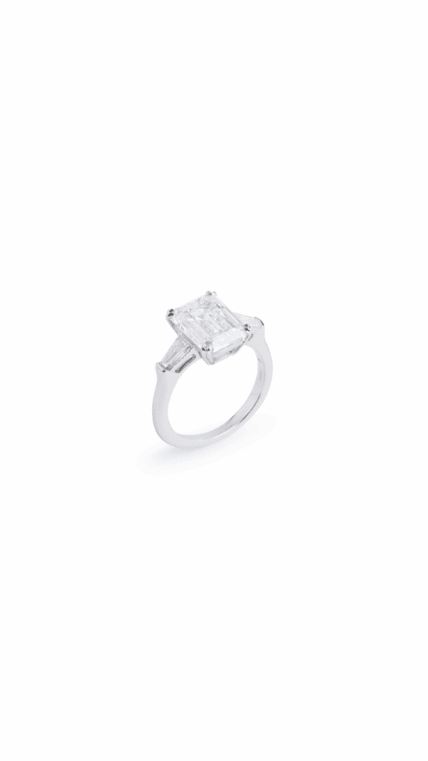 Bague sur-mesure Or Blanc Diamants